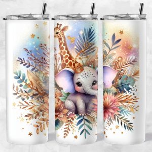 Glamour African Bushveld Skinny Tumblers