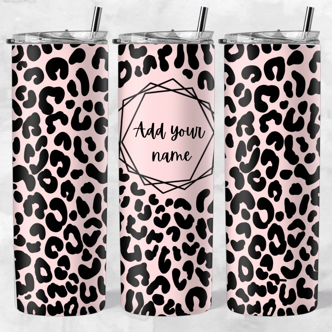 Leopard print skinny tumblers - Image 17