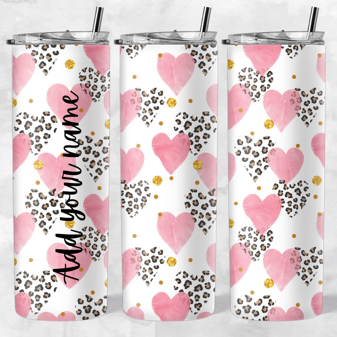 Leopard print skinny tumblers - Image 2