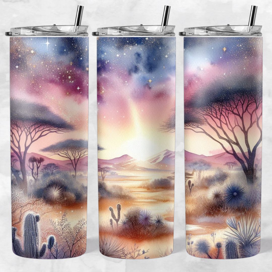 Glamour African Bushveld Skinny Tumblers - Image 3