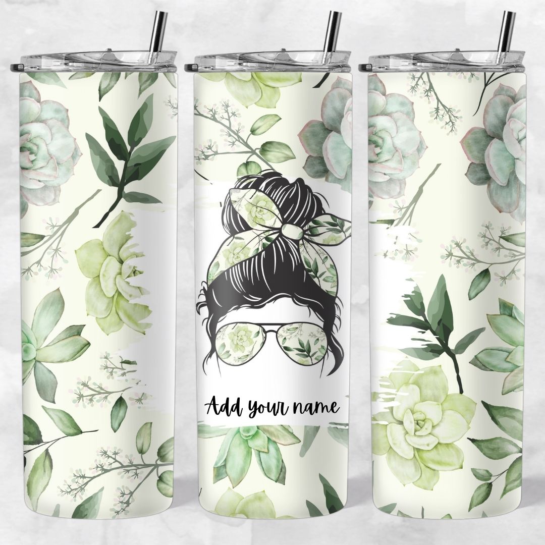 Momlife and Bun Head Skinny Tumblers - Image 20