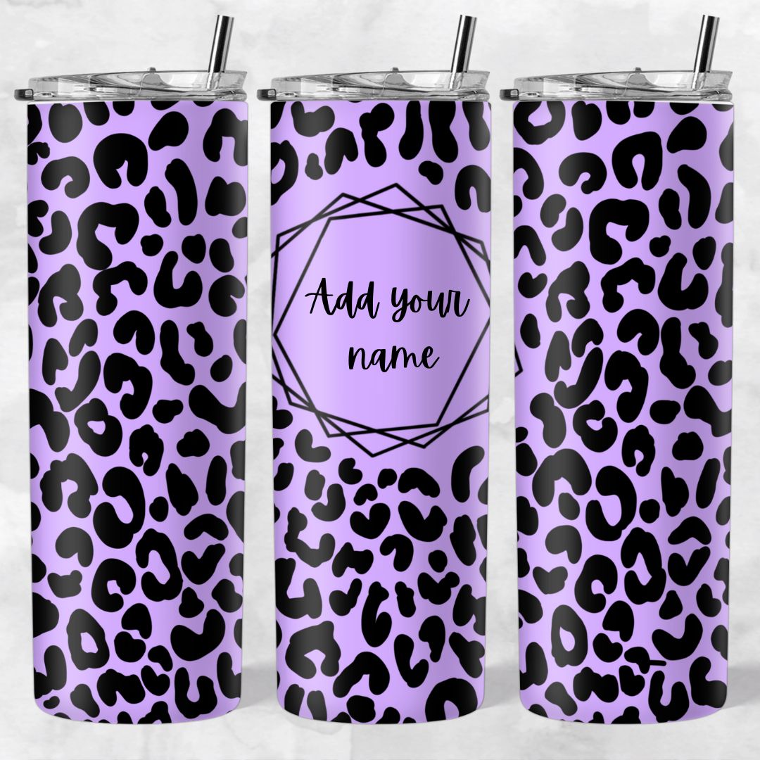 Leopard print skinny tumblers - Image 22