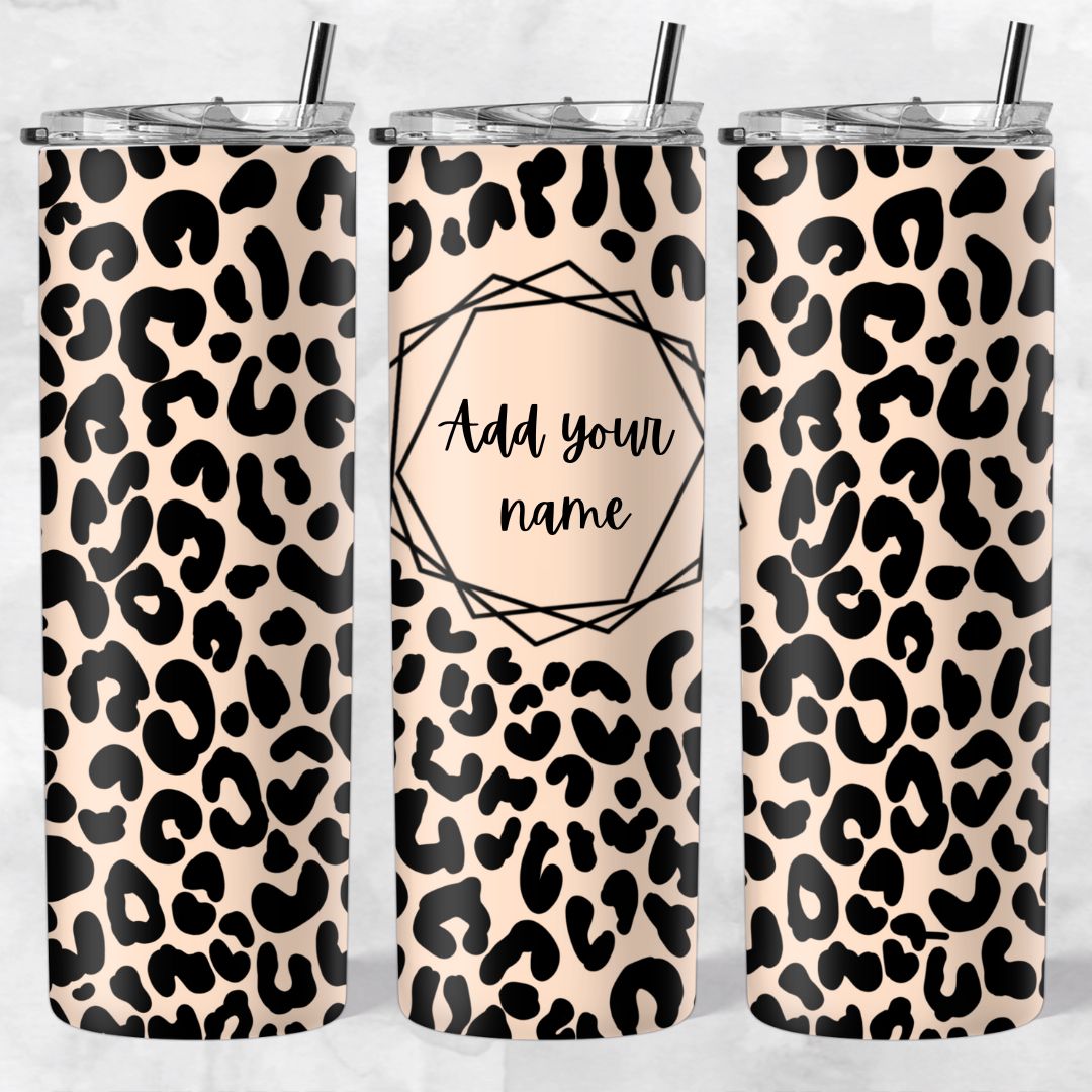 Leopard print skinny tumblers - Image 24