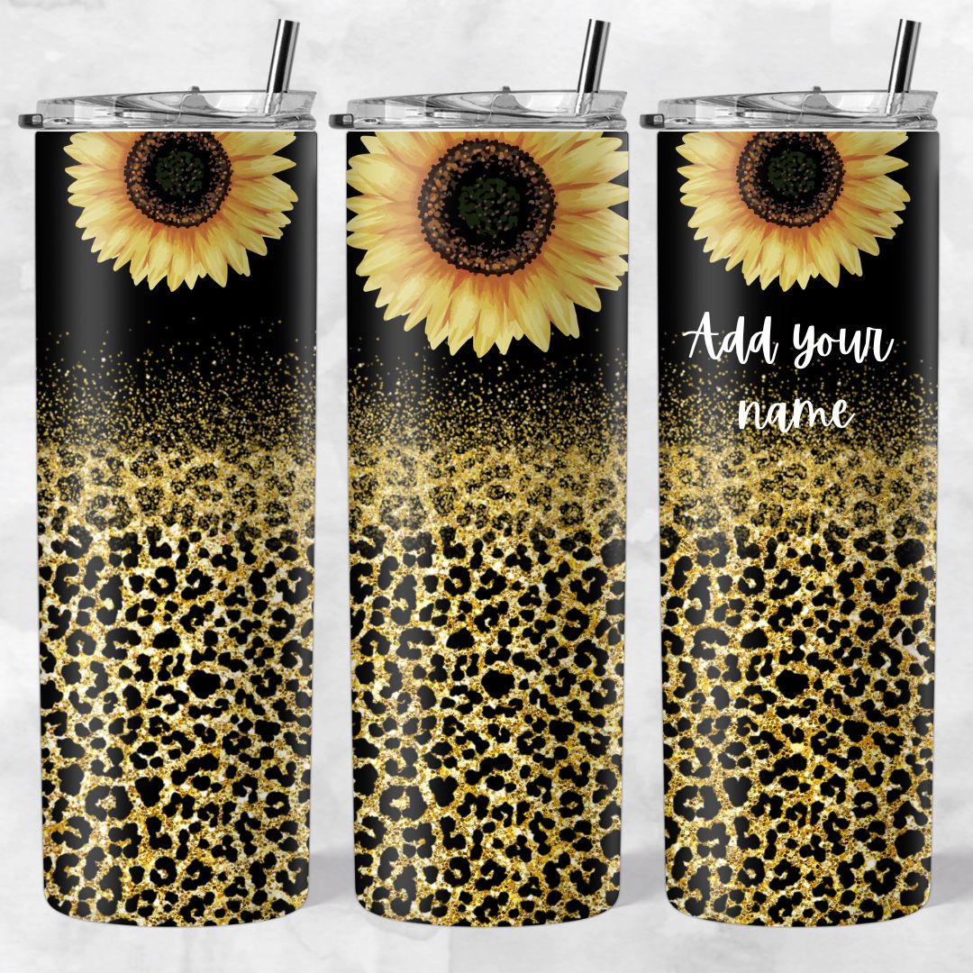 Leopard print skinny tumblers - Image 25