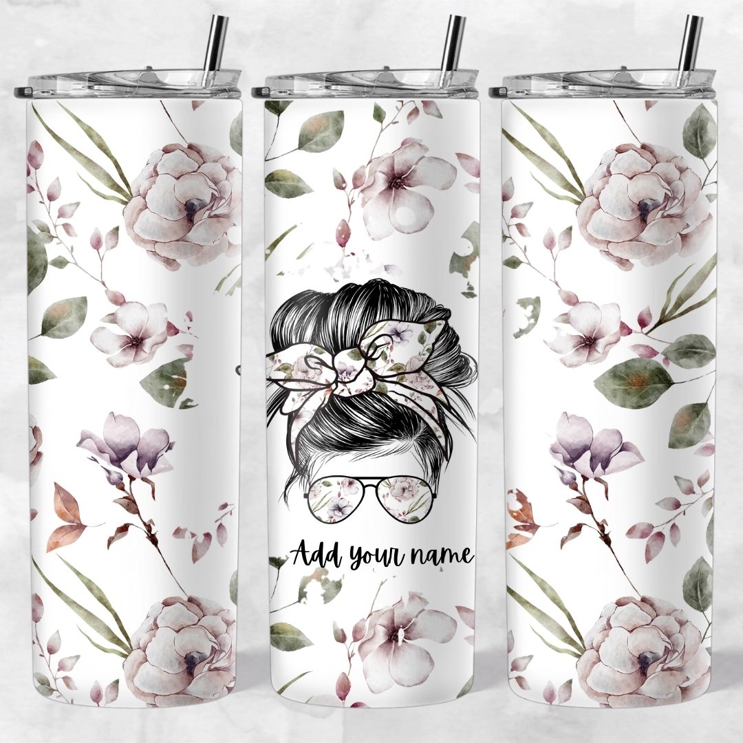 Momlife and Bun Head Skinny Tumblers - Image 25