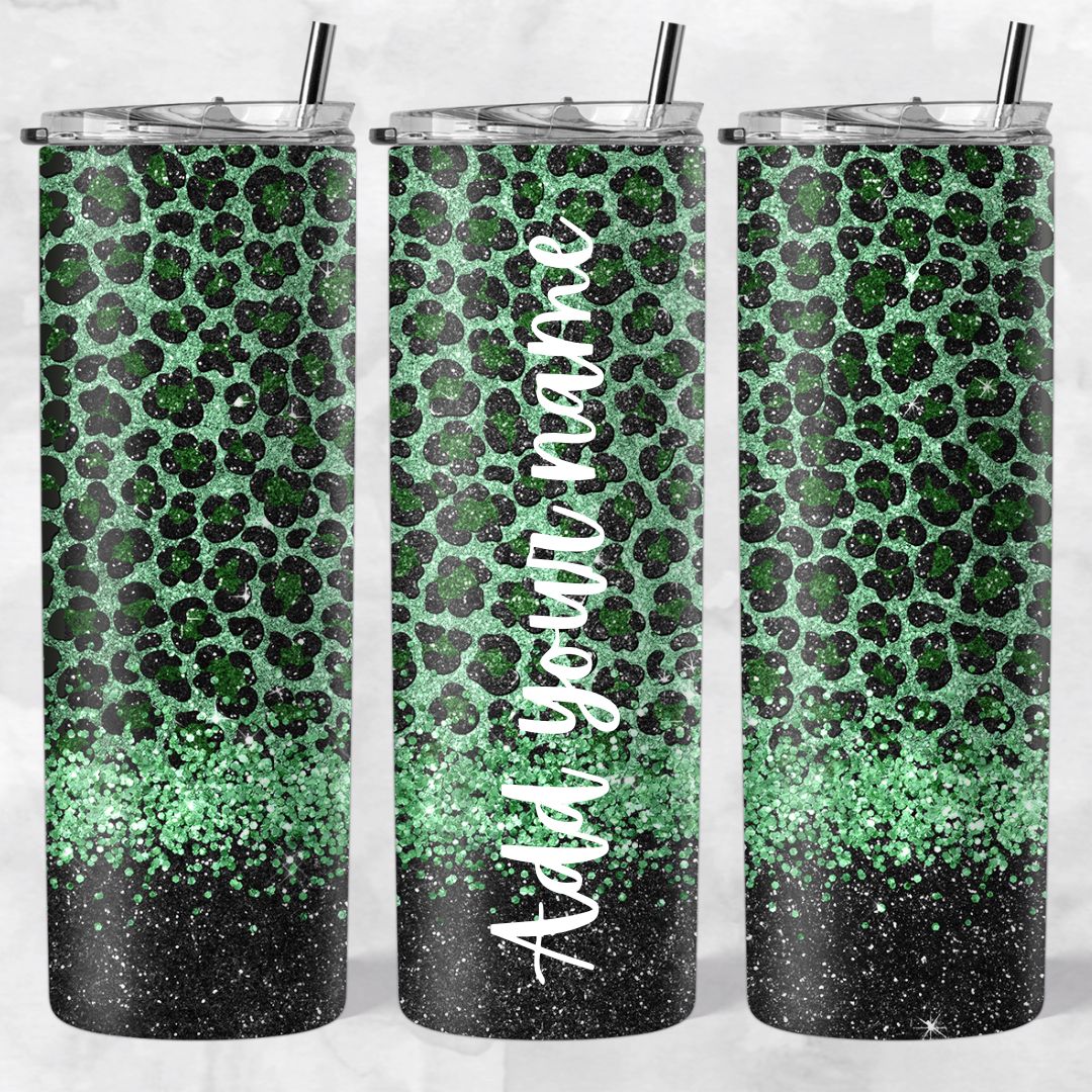 Leopard print skinny tumblers - Image 3