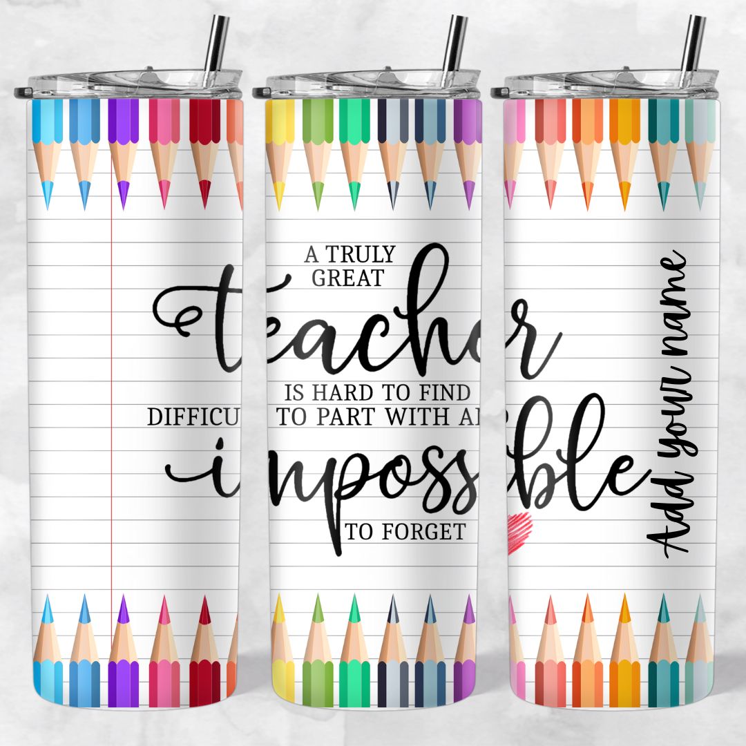Teacher Skinny Tumblers - Image 3