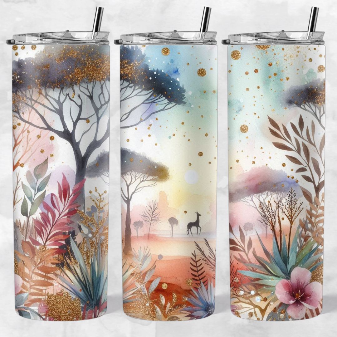 Glamour African Bushveld Skinny Tumblers - Image 4
