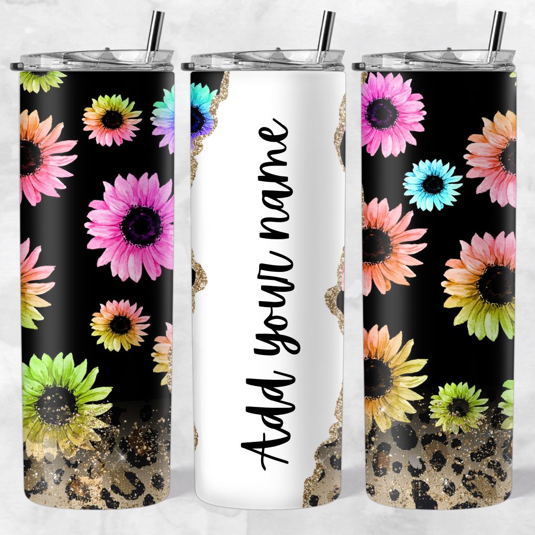 Leopard print skinny tumblers - Image 32