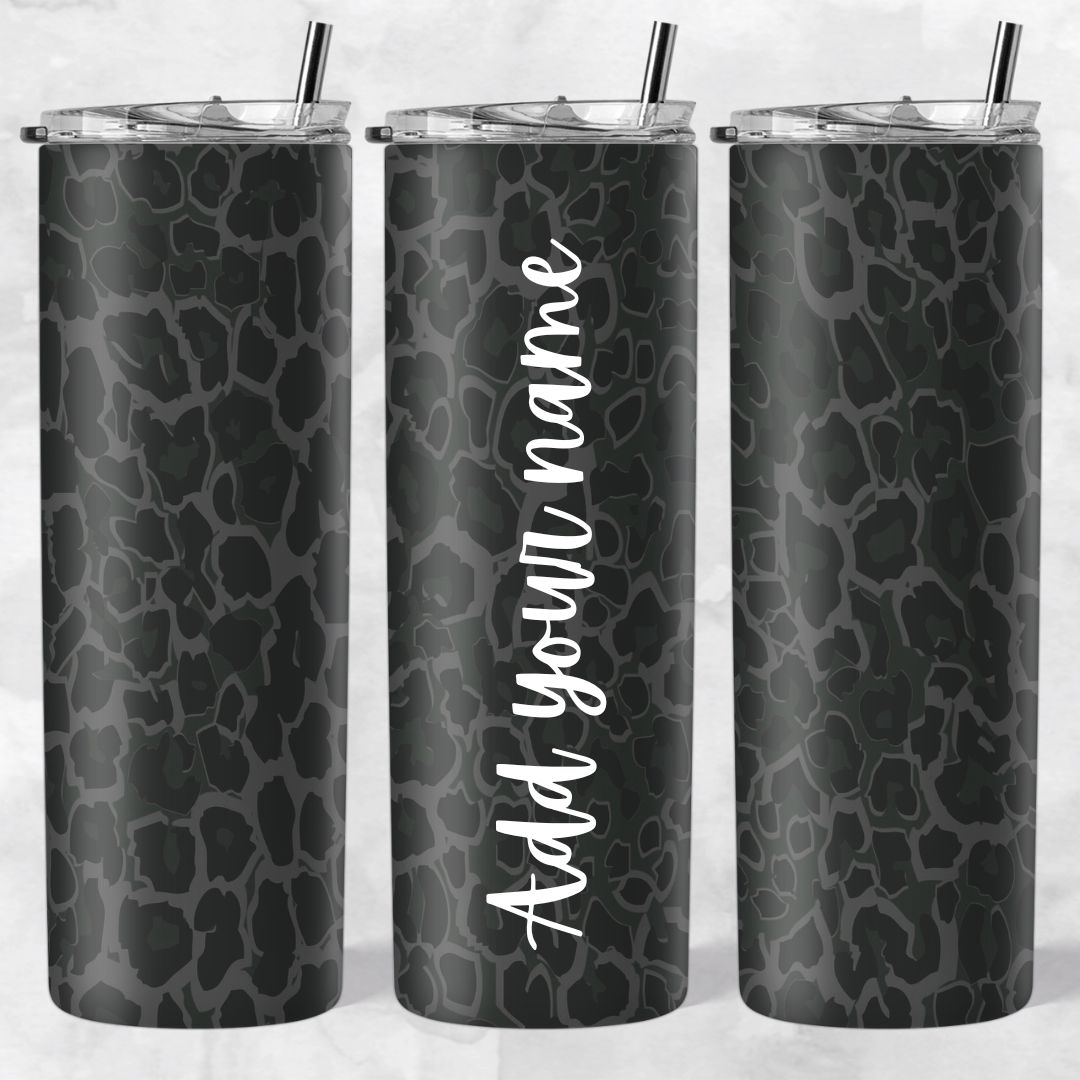 Leopard print skinny tumblers - Image 35