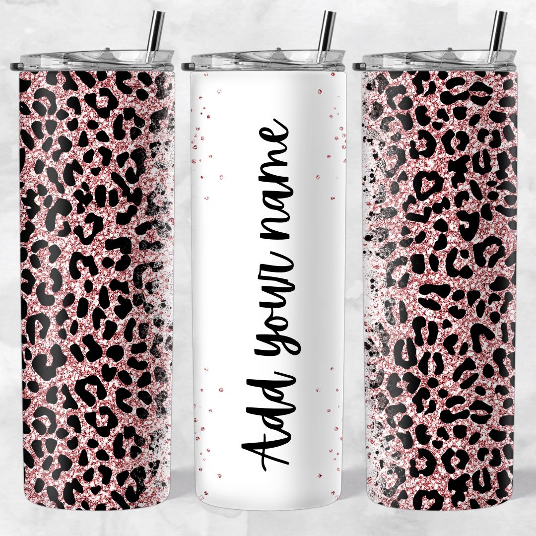Leopard print skinny tumblers - Image 38