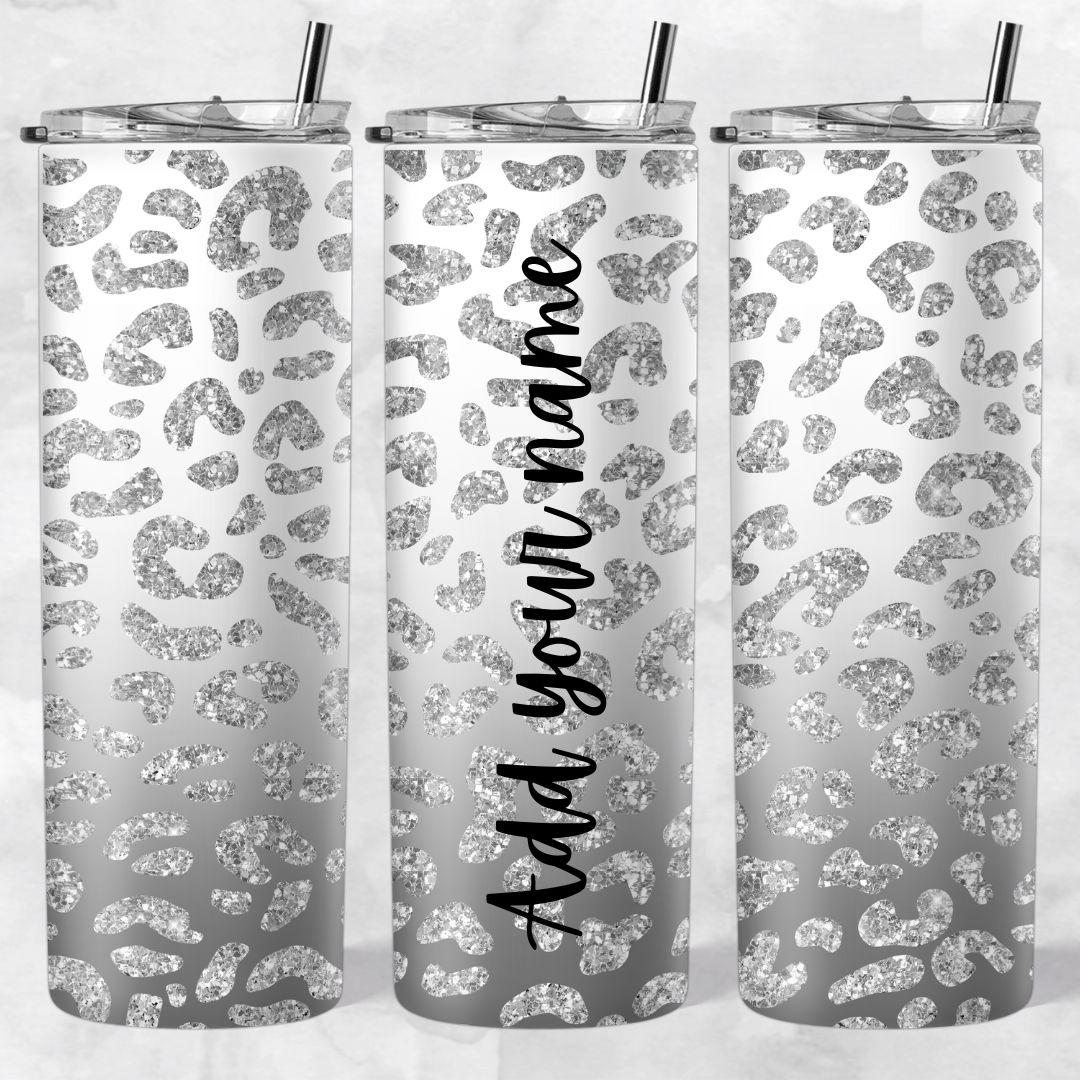 Leopard print skinny tumblers - Image 39