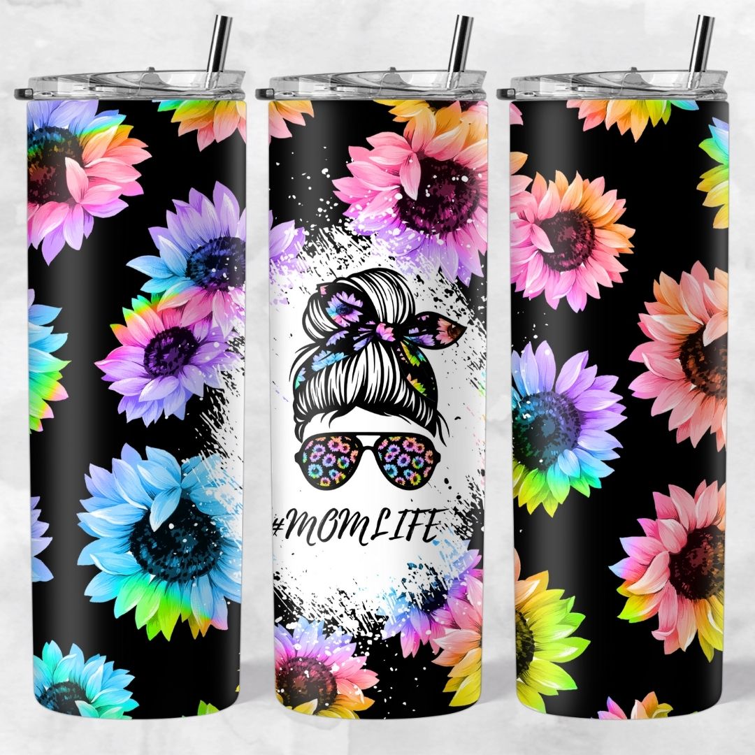 Momlife and Bun Head Skinny Tumblers - Image 42