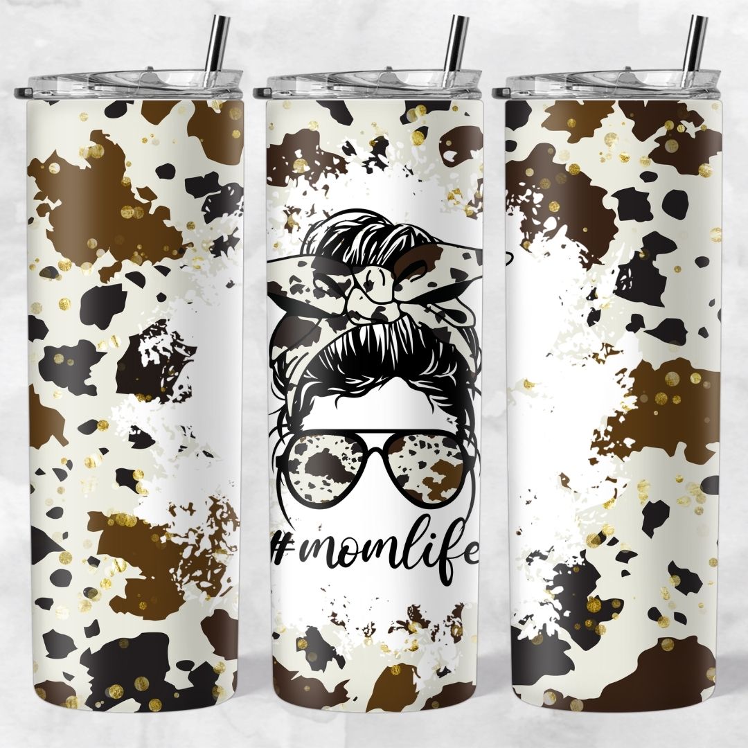 Momlife and Bun Head Skinny Tumblers - Image 45