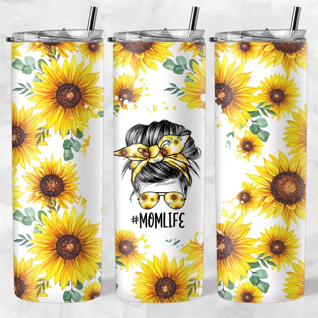 Momlife and Bun Head Skinny Tumblers - Image 47