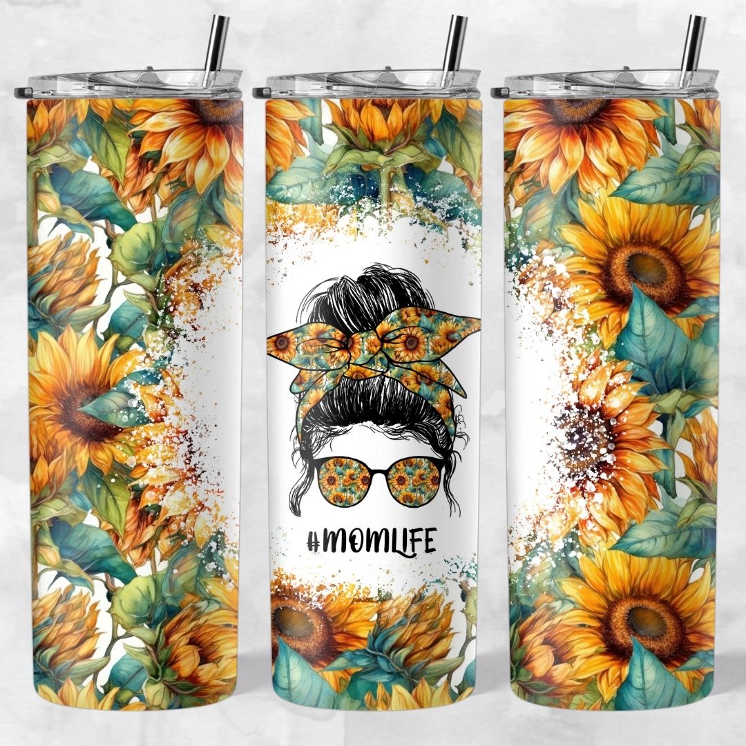 Momlife and Bun Head Skinny Tumblers - Image 48