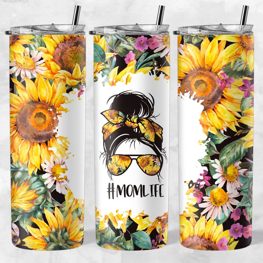 Momlife and Bun Head Skinny Tumblers - Image 50