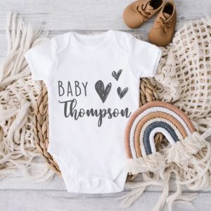Personalised Baby Grow