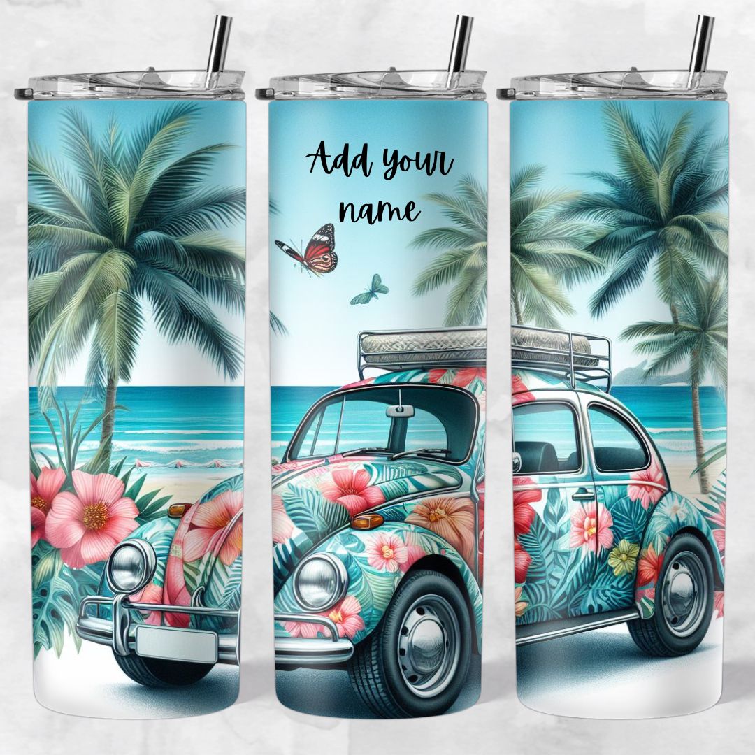 Beatle Cars Skinny Tumblers
