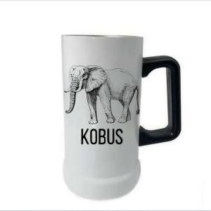 White German Beer Mugs