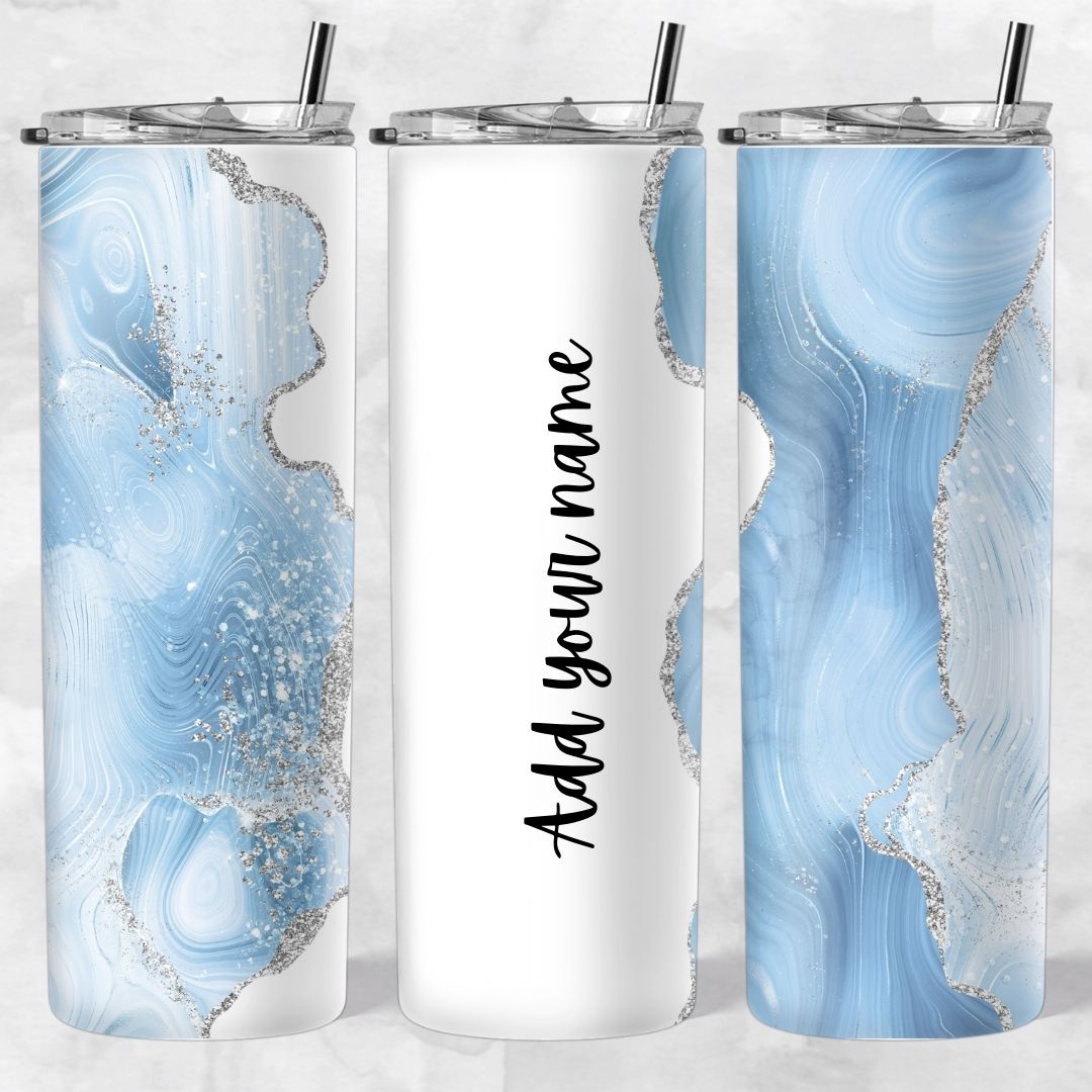 Marble and Glitter skinny tumblers - Image 10