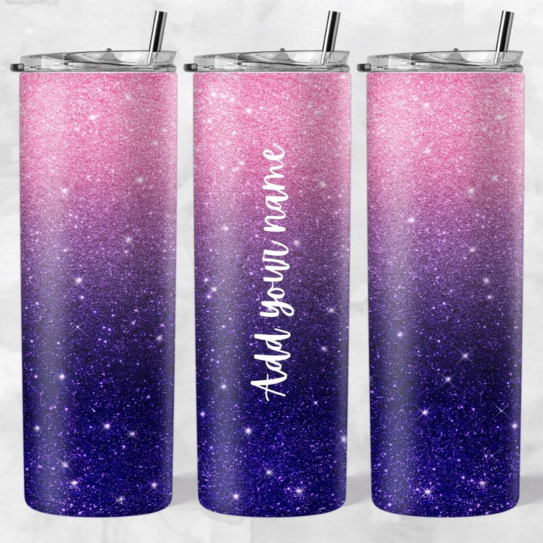 Marble and Glitter skinny tumblers - Image 107