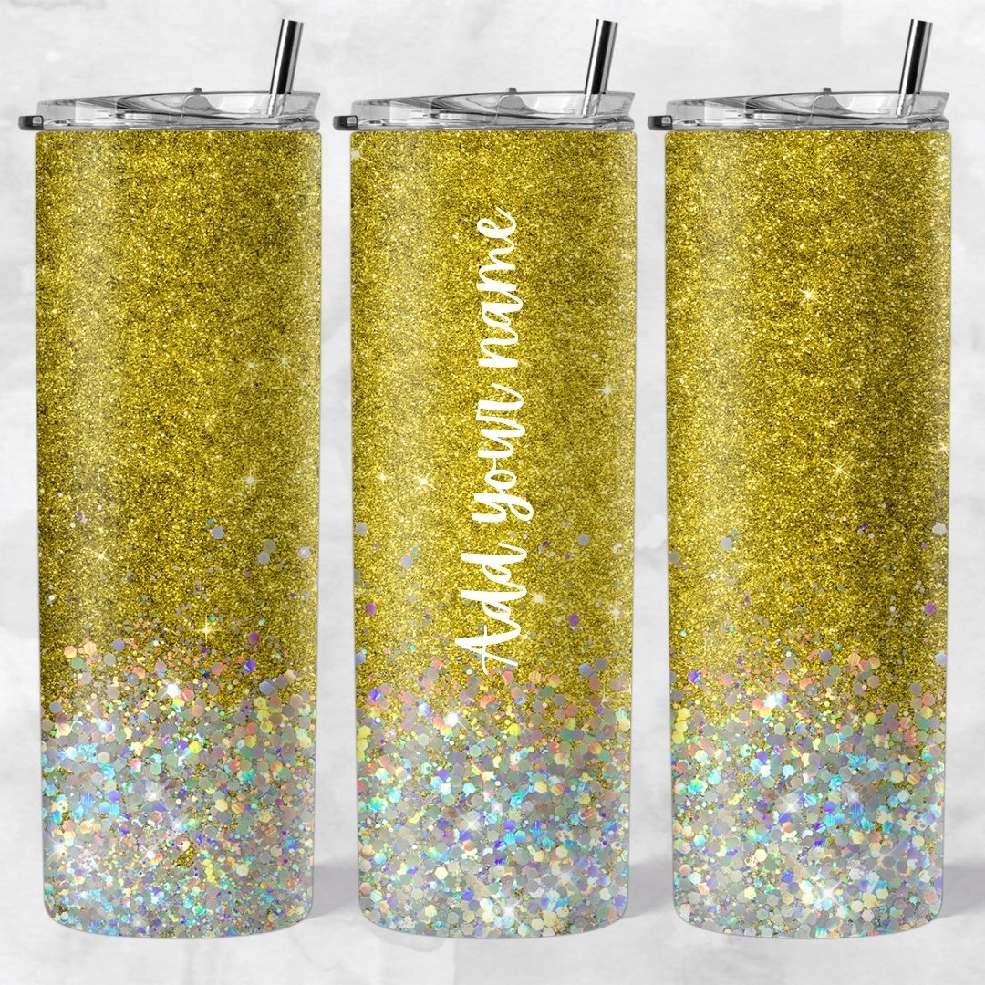 Marble and Glitter skinny tumblers - Image 109