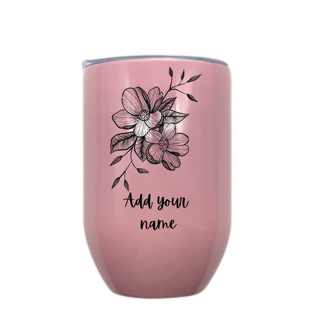 Pink Wine Tumbler - Image 11