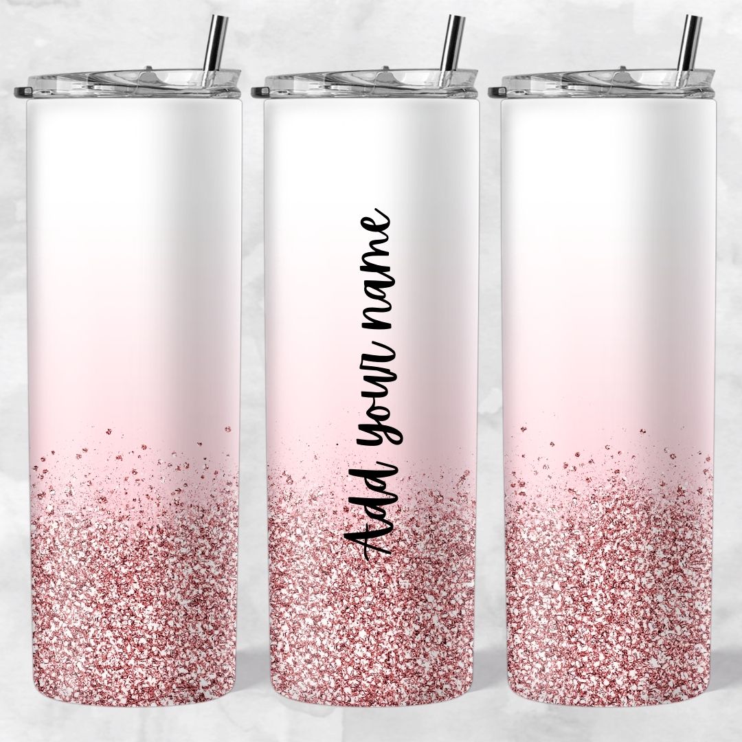 Marble and Glitter skinny tumblers - Image 112