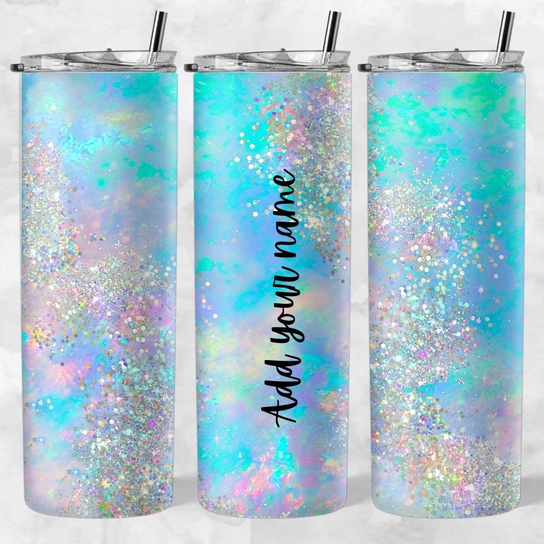 Marble and Glitter skinny tumblers - Image 16