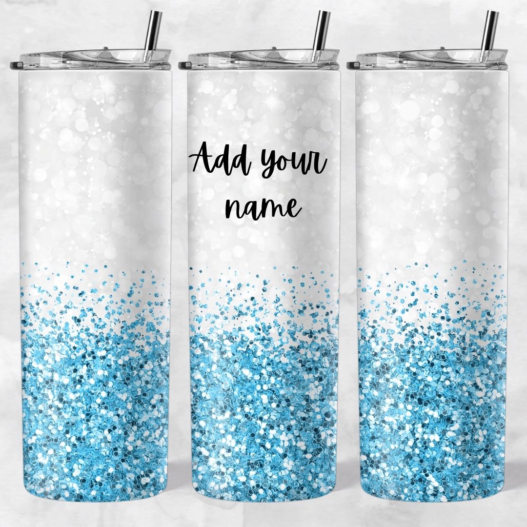 Marble and Glitter skinny tumblers - Image 19