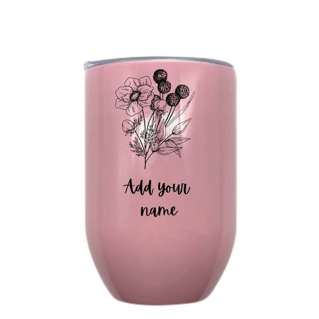 Pink Wine Tumbler - Image 3