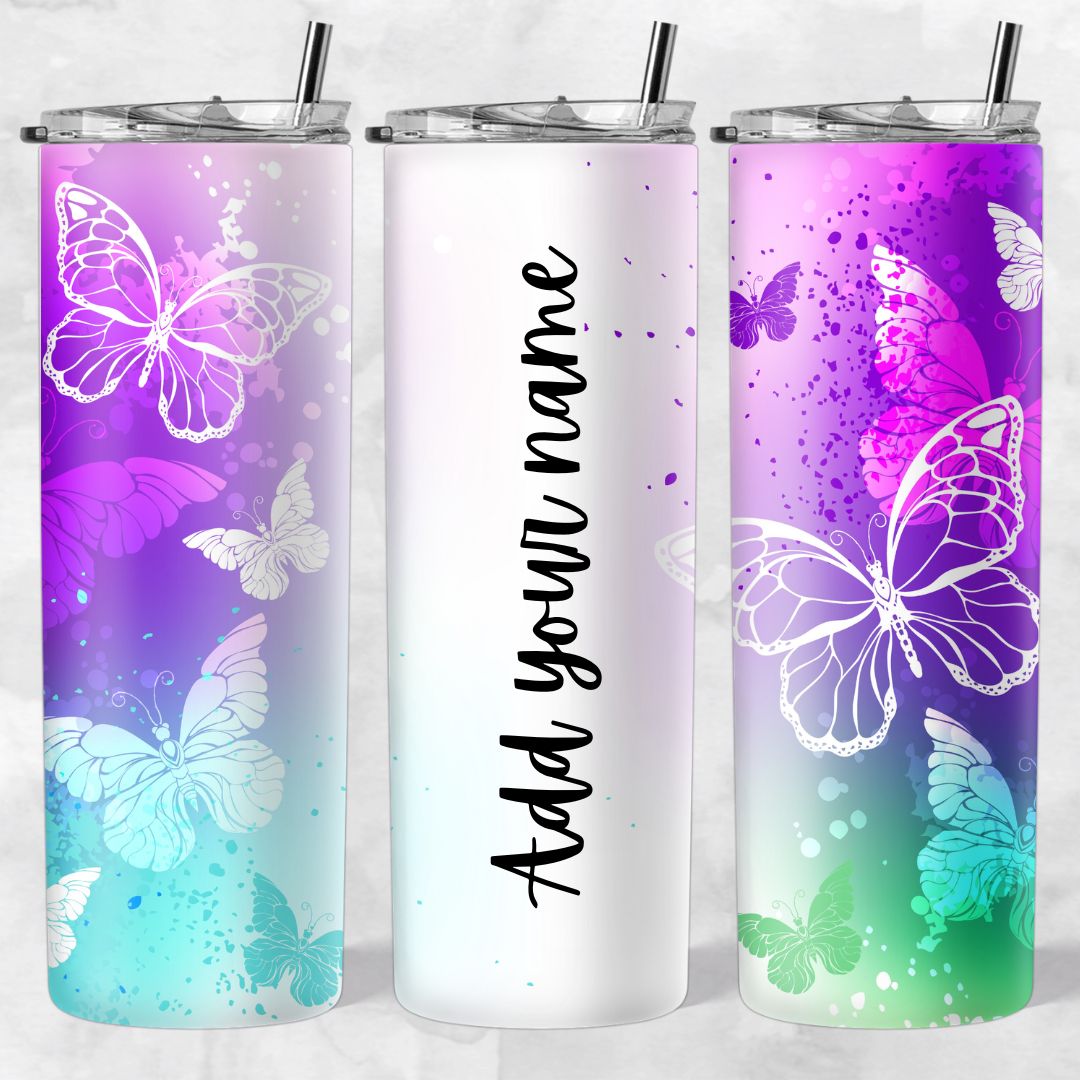 Butterfly Skinny Tumblers - Image 3