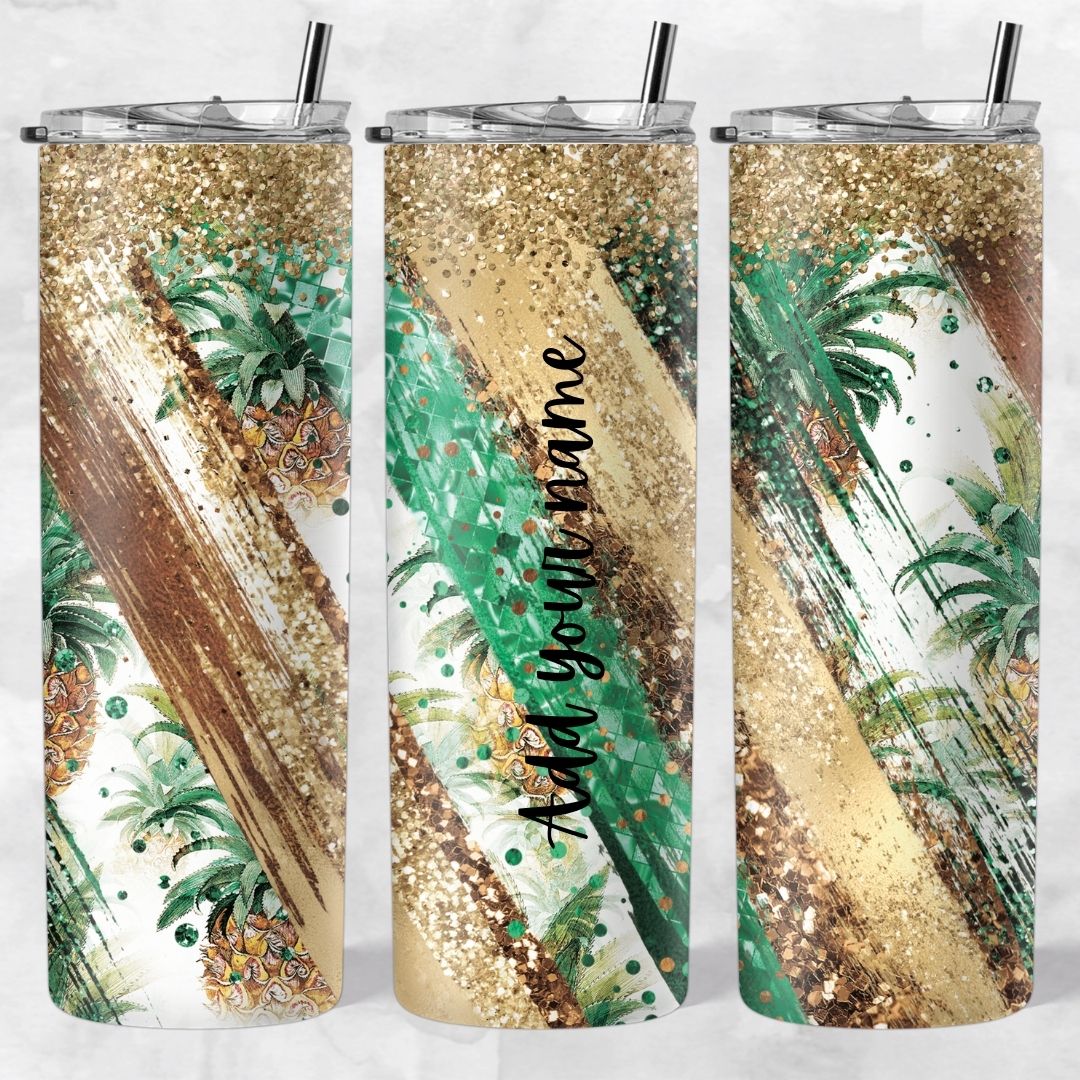 Marble and Glitter skinny tumblers - Image 32