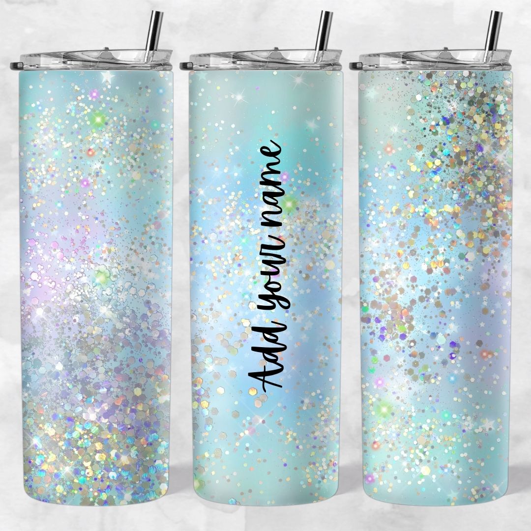 Marble and Glitter skinny tumblers - Image 45