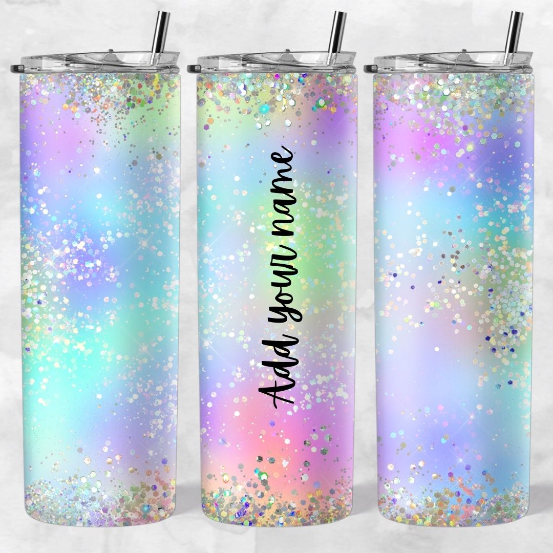 Marble and Glitter skinny tumblers - Image 47