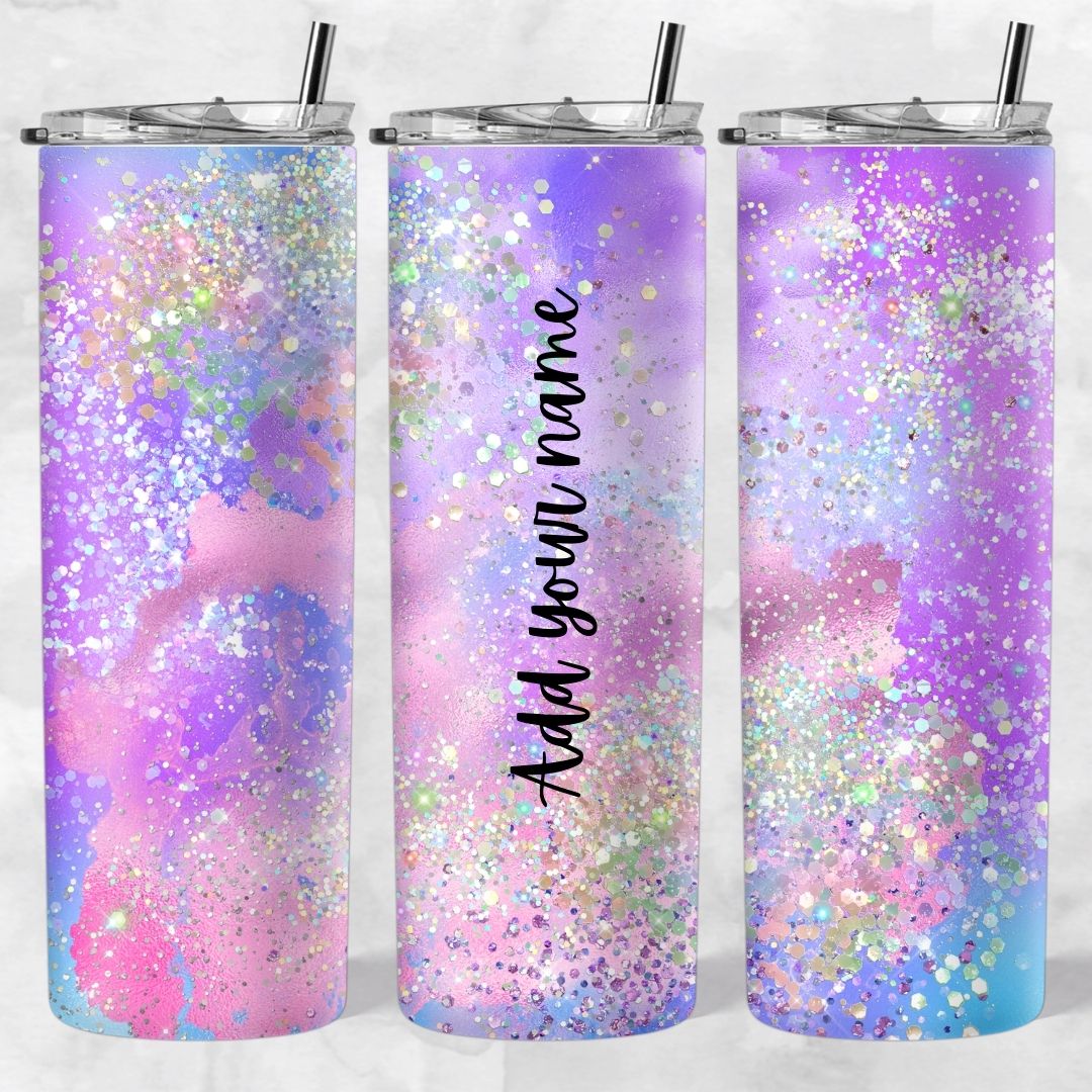 Marble and Glitter skinny tumblers - Image 52