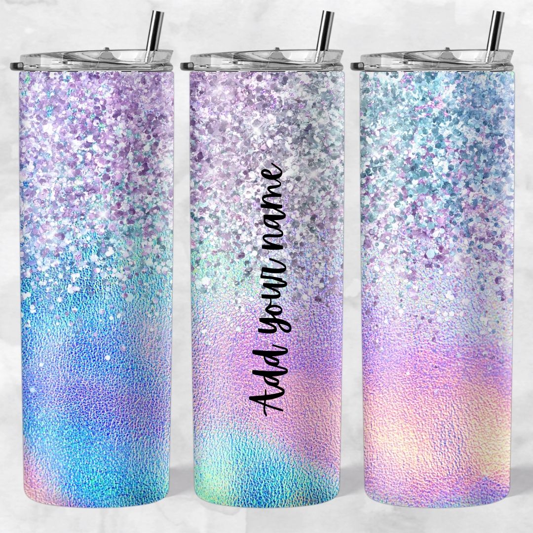Marble and Glitter skinny tumblers - Image 55