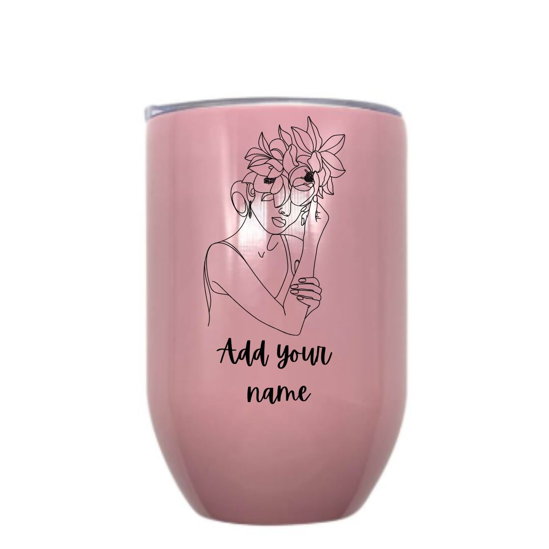 Pink Wine Tumbler - Image 6