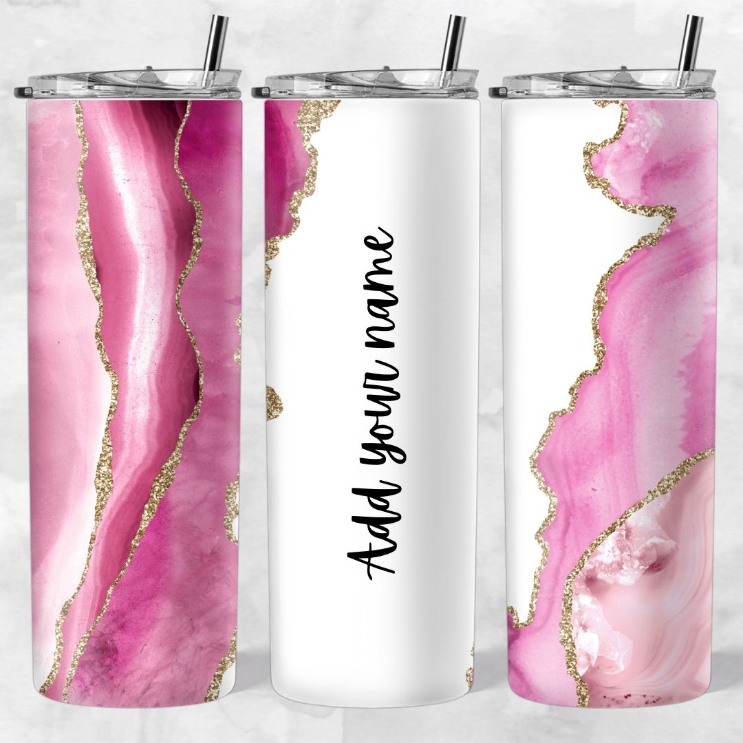 Marble and Glitter skinny tumblers - Image 75
