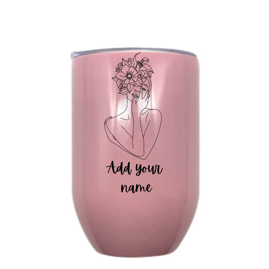 Pink Wine Tumbler - Image 8