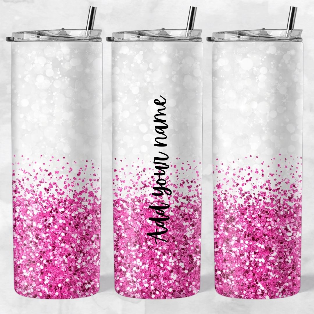 Marble and Glitter skinny tumblers - Image 80