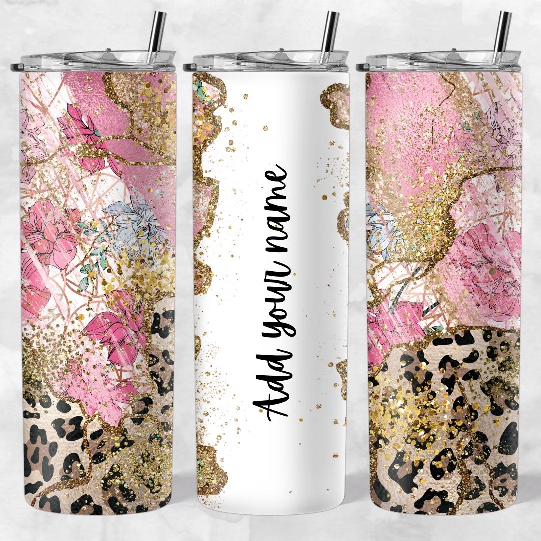 Marble and Glitter skinny tumblers - Image 85
