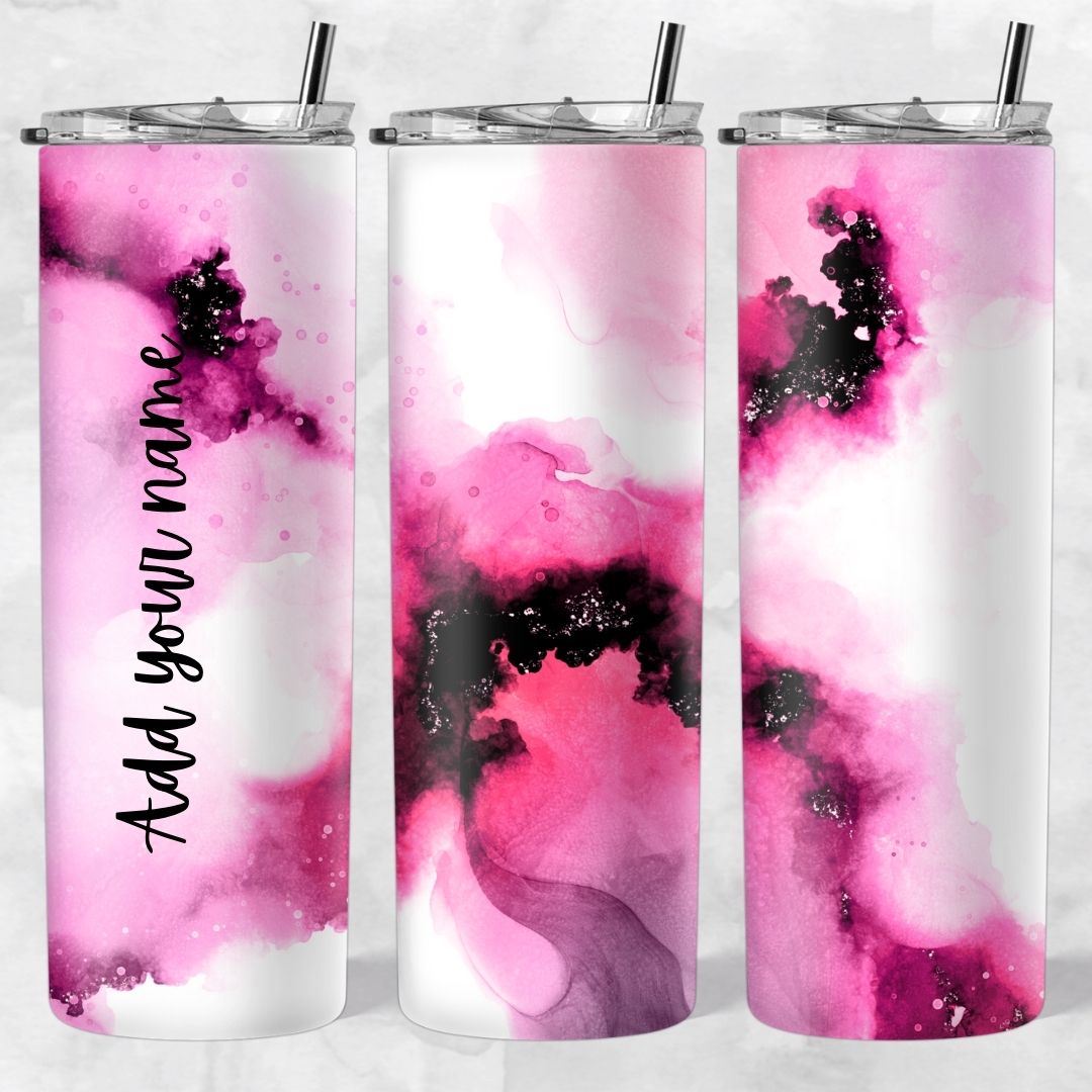 Marble and Glitter skinny tumblers - Image 87