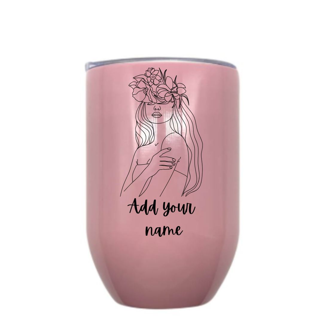 Pink Wine Tumbler - Image 9