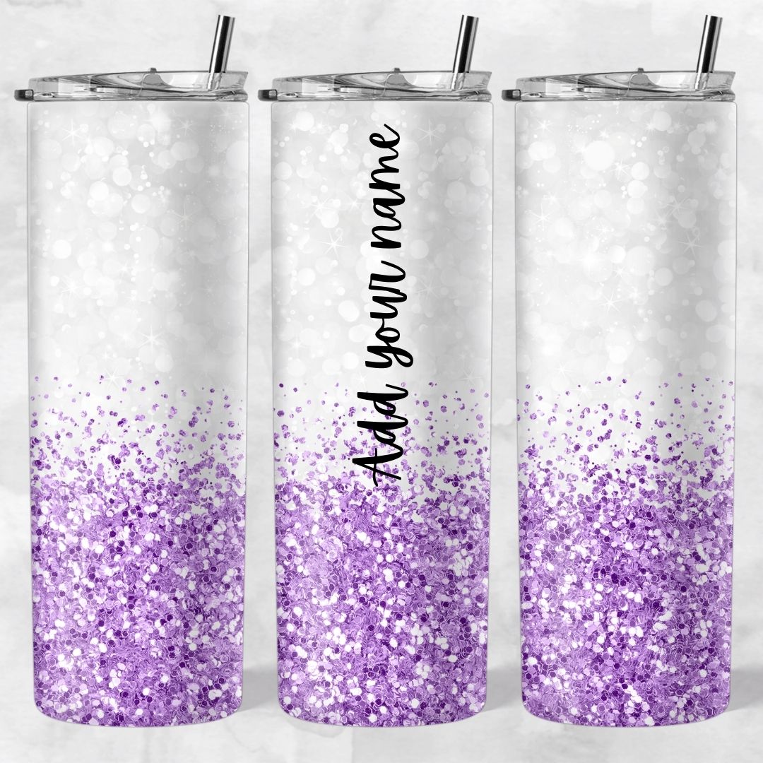 Marble and Glitter skinny tumblers - Image 90