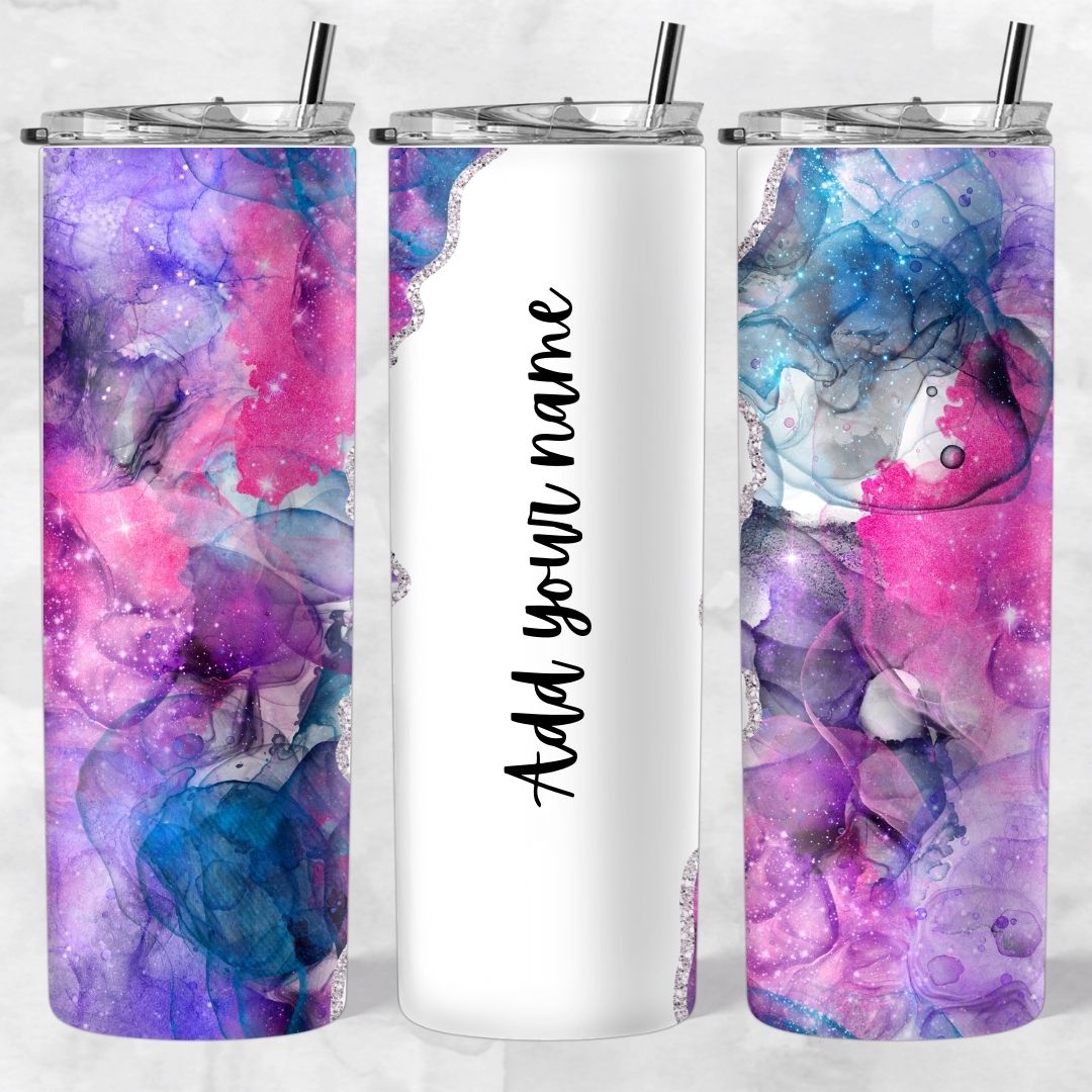 Marble and Glitter skinny tumblers - Image 95