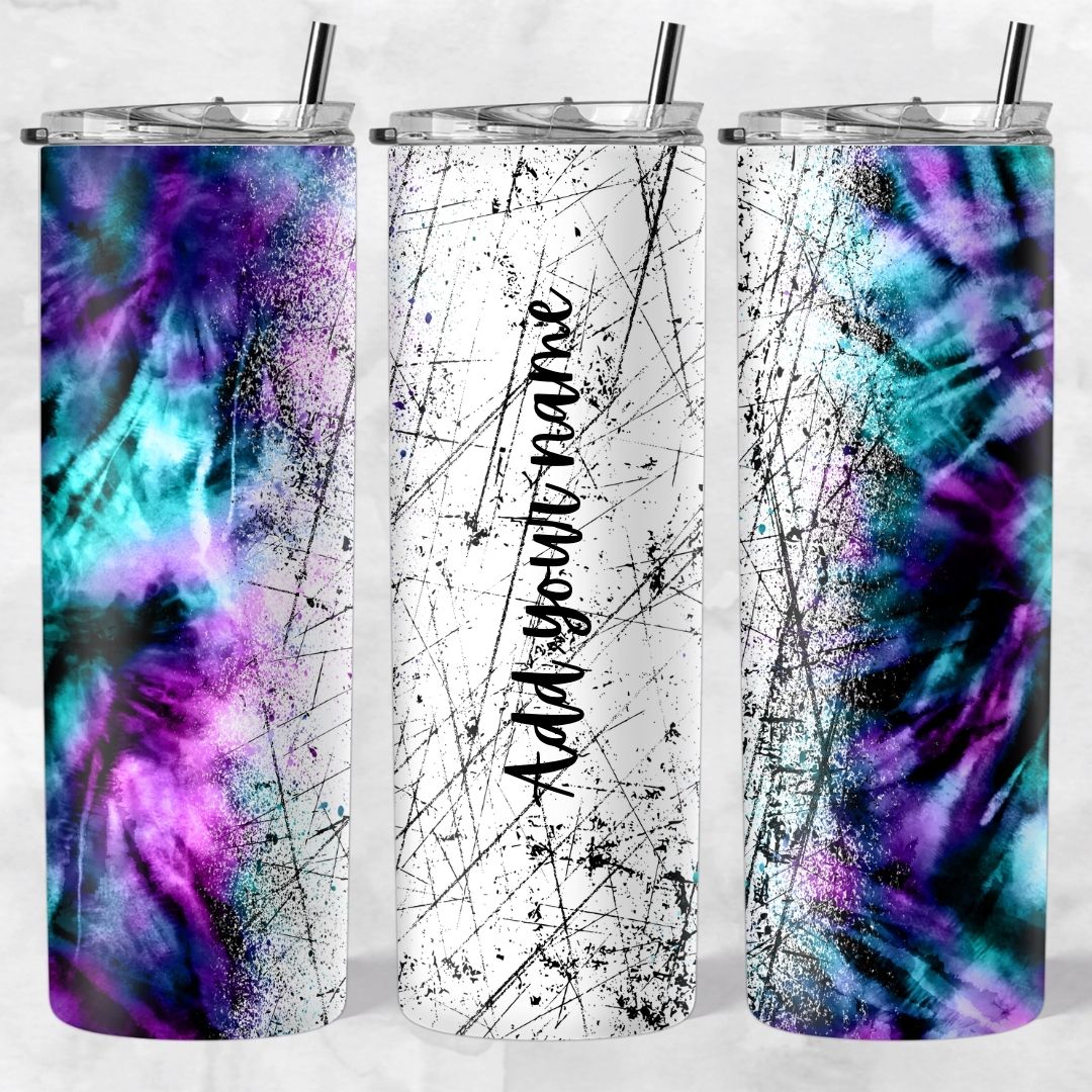 Marble and Glitter skinny tumblers - Image 96